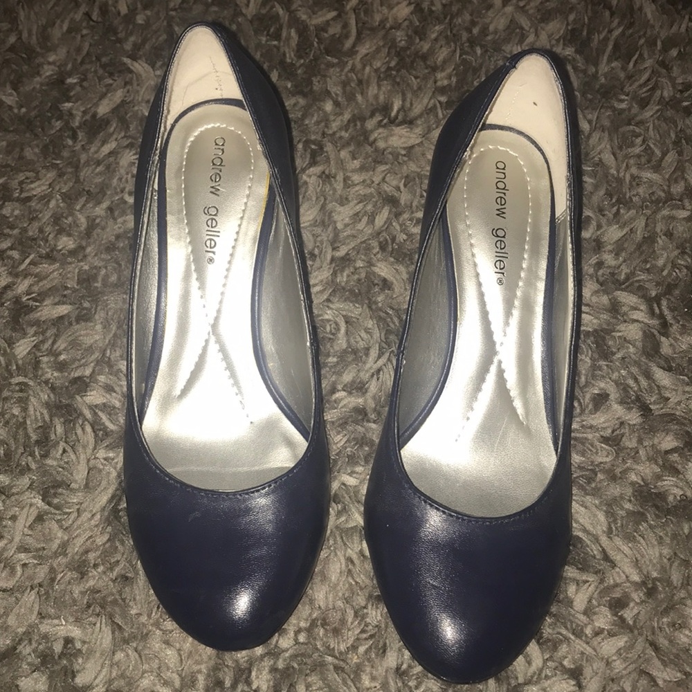 Navy blue heels